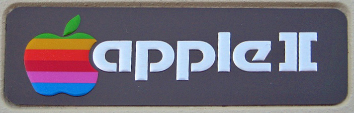 Apple 2 Nameplate