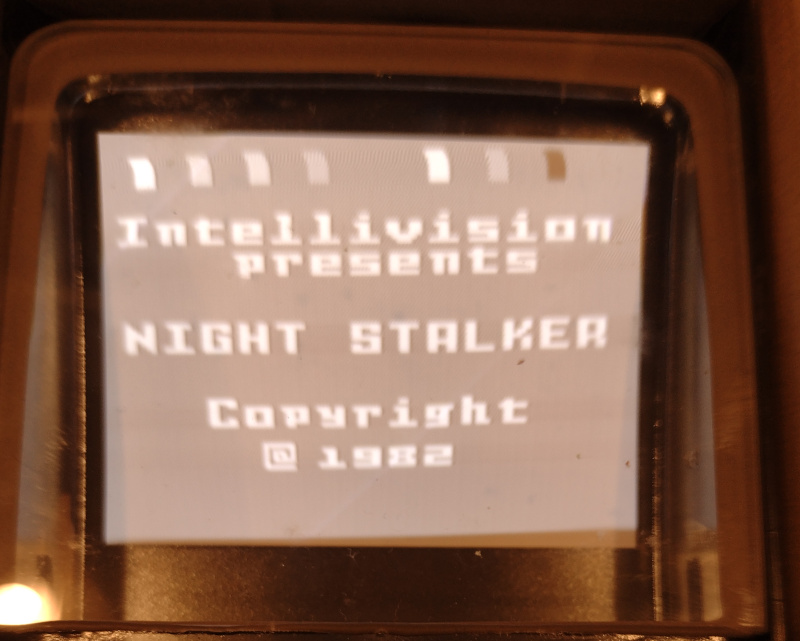 Intellivision presents NIGHT STALKER