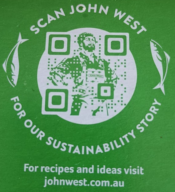 the QR codes John West reject ...