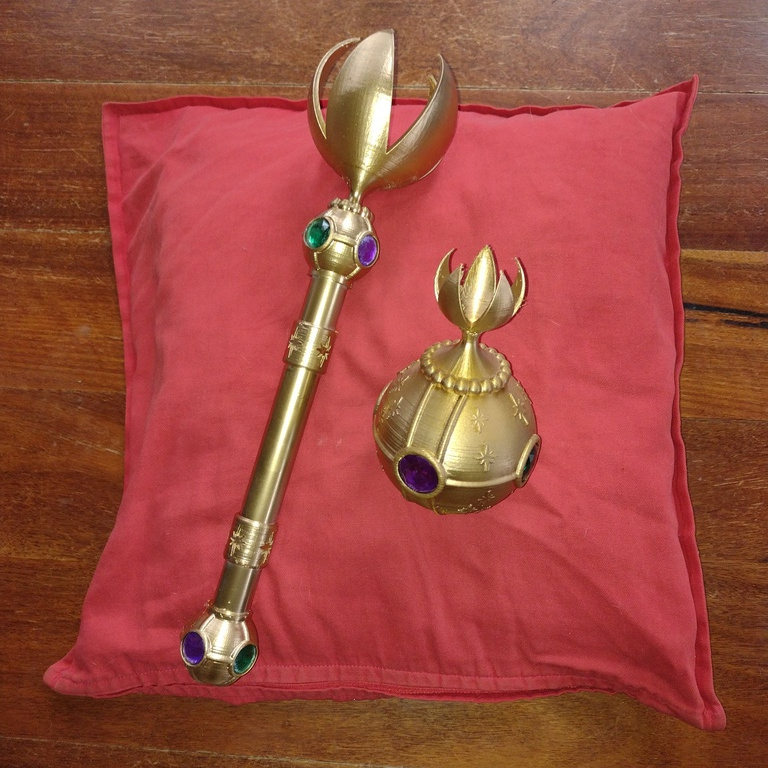 orb and scepter for Frozen, Jr