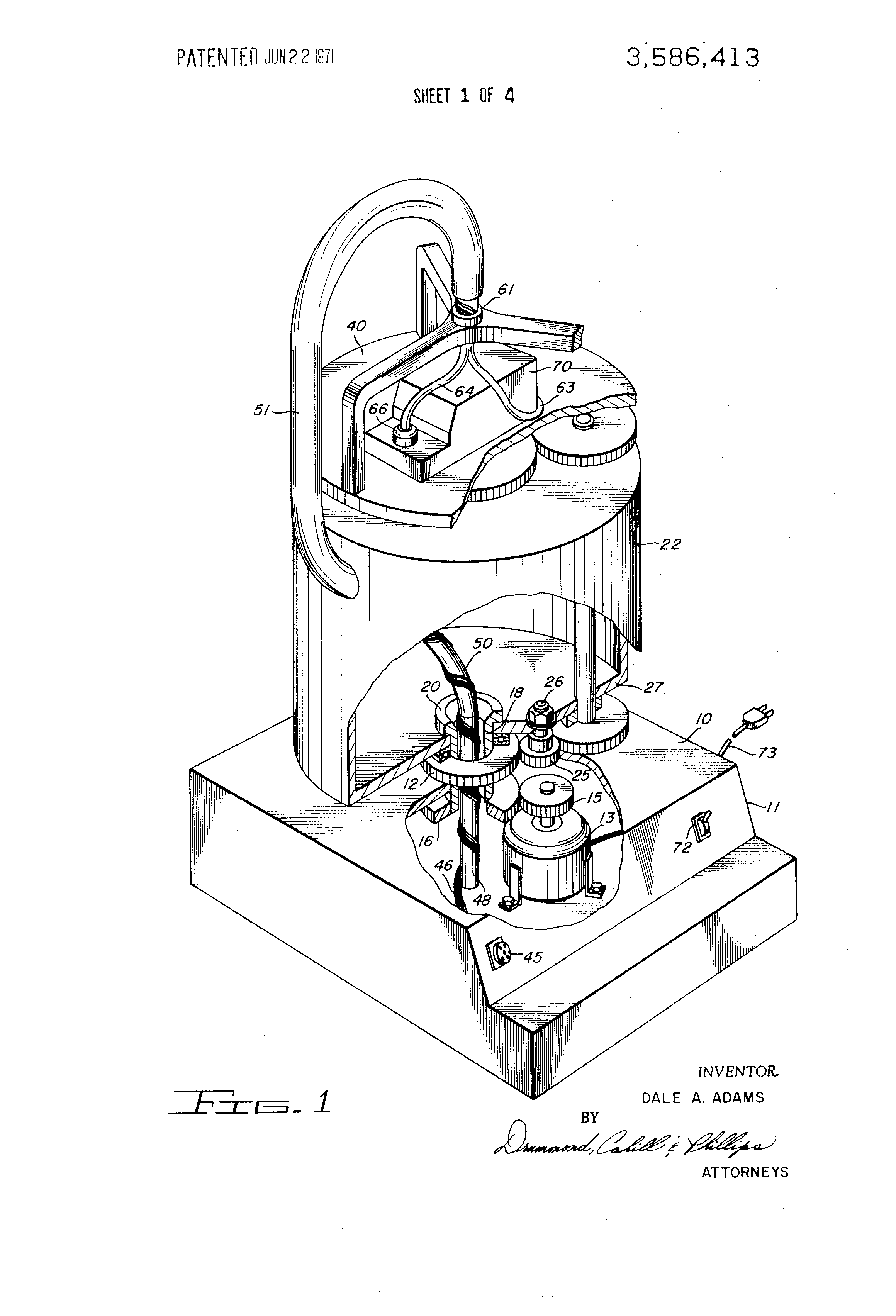 US3486413 Figure 1