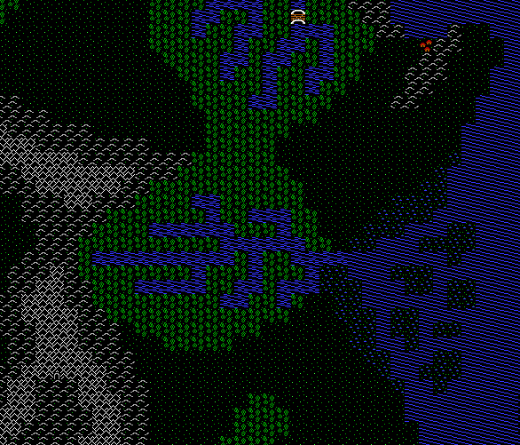 swampy inlet in Ultima IV